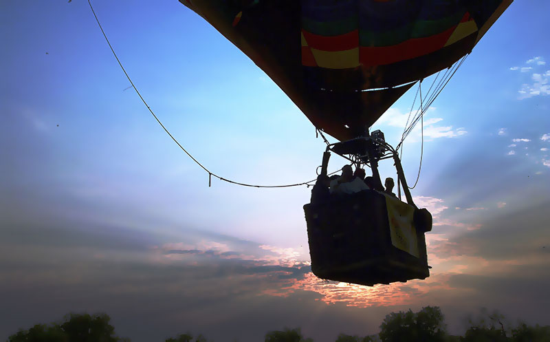 Hot Air Balloon Safari at Kloofzicht Game Reserve