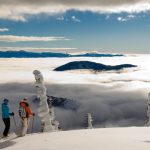 Clouds Over the Powder Highway in British Columbia, Canada