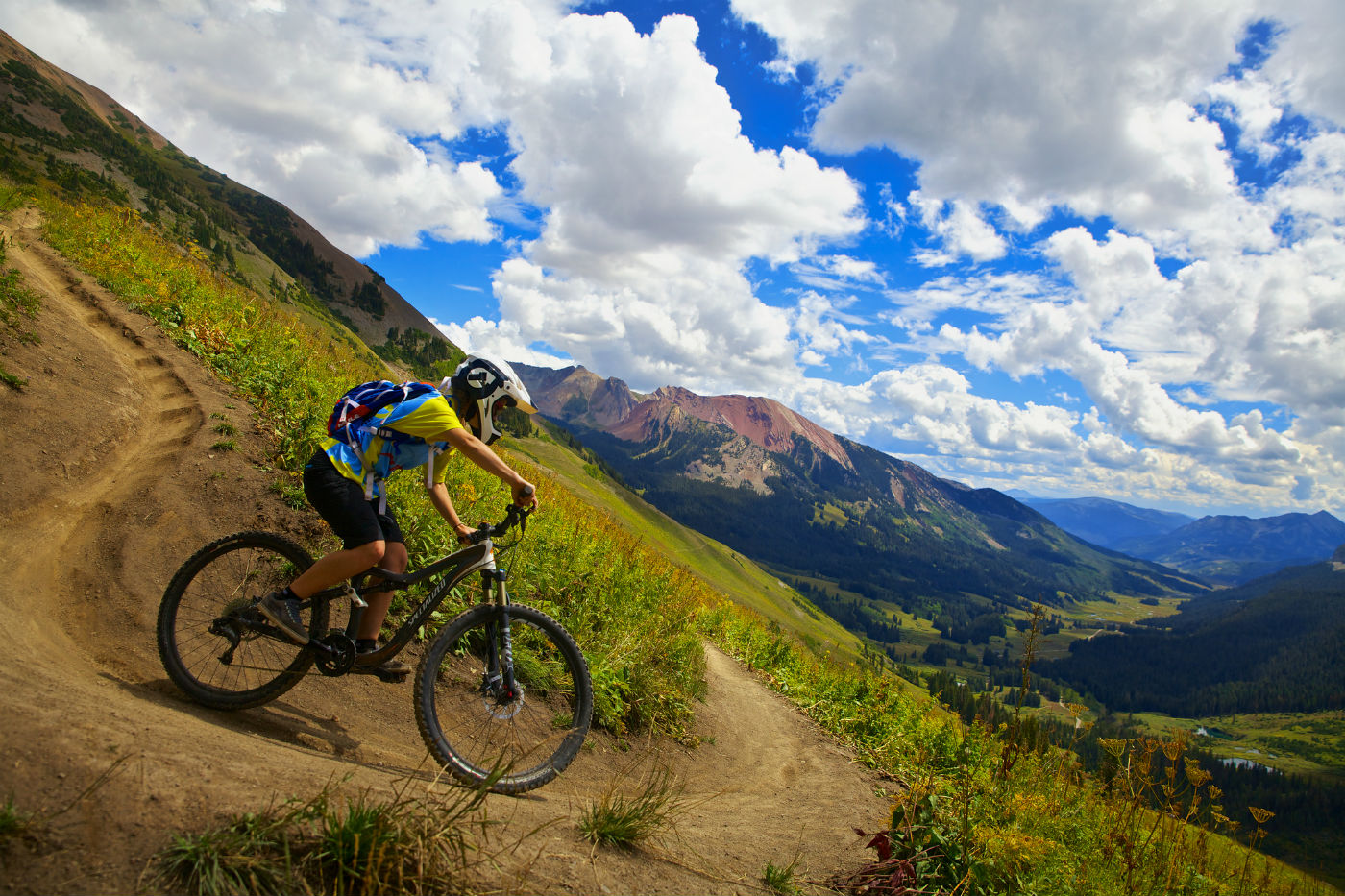 Downhill Biking in Crested Butte, Colorado