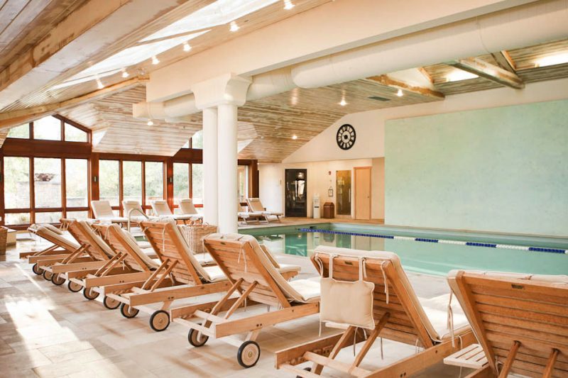 Indoor Pool at Topnotch Resort & Spa in Stowe
