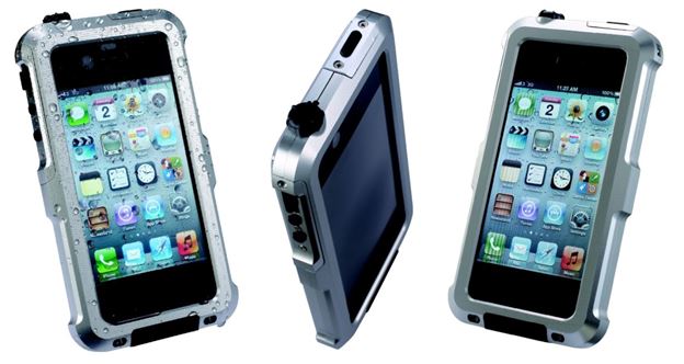 Tigra Sport Bravo Weatherproof iPhone Case (silver)