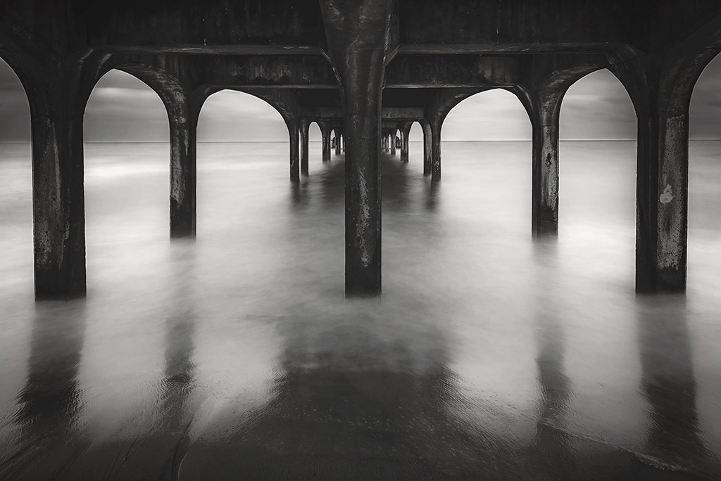 Under Boscombe Beach Pier, United Kingdom